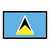 flag, St Lucia